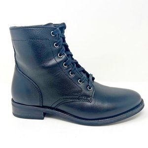 Thursday Boot Co Womens Black President Leather Handcrafted Combat Boots